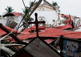 十字架地震,灾难与重建的十字路口